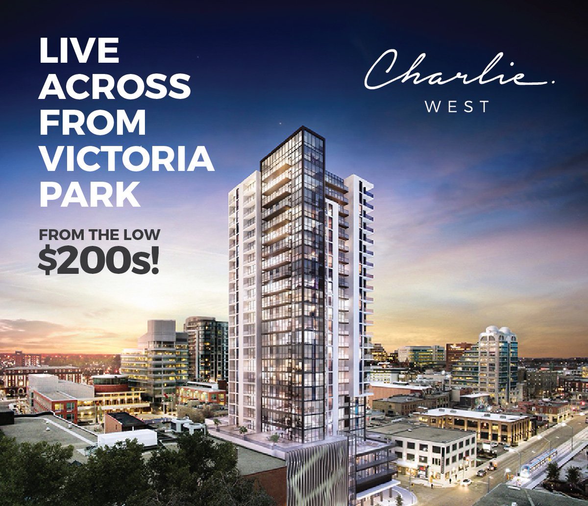 Make sure you visit our website at charliewest.ca to view information on floor plans and to #MeetCharlieWest