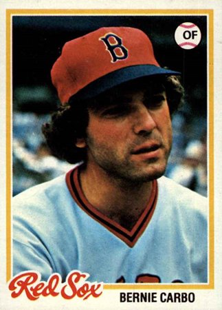 8/5/47  Happy 70th Birthday to one of my all-time favorite players Bernie Carbo!  
(1978 Topps card) 