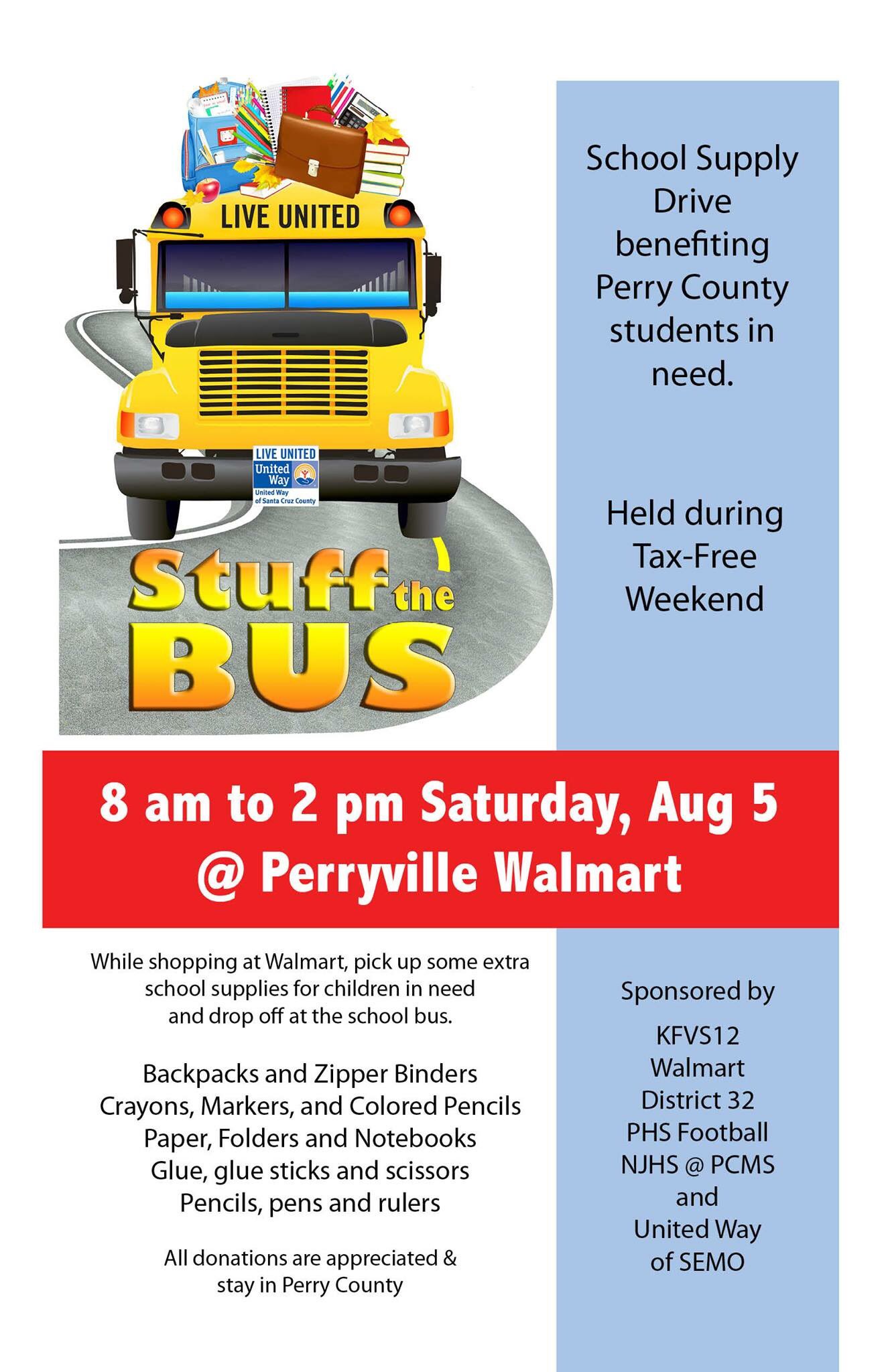 Perry County Middle on Twitter see us at Perryville WalMart