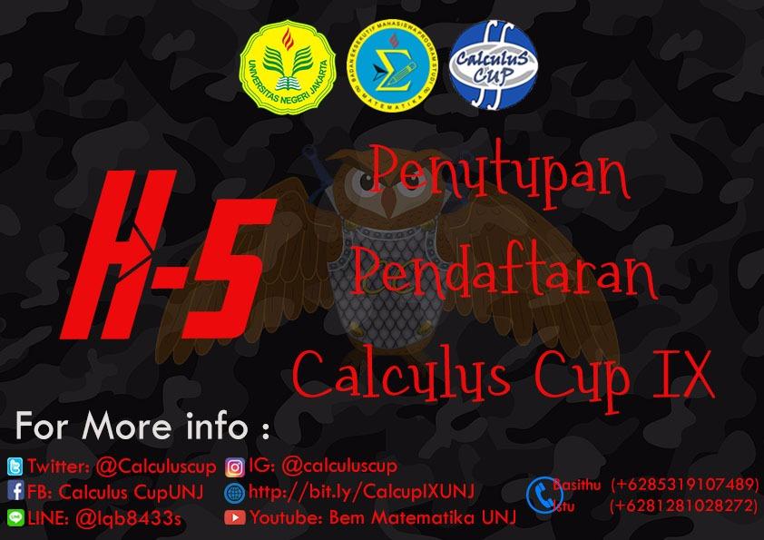 Calculus Cup UNJ tweet media
