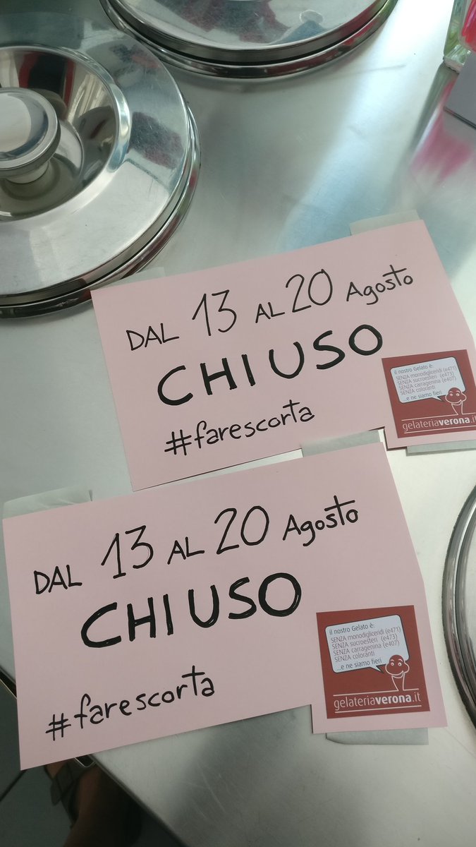 Time to #farescorta

#gelateriadeiciclisti #CHIUSO #durapoco #tornosubito #forse