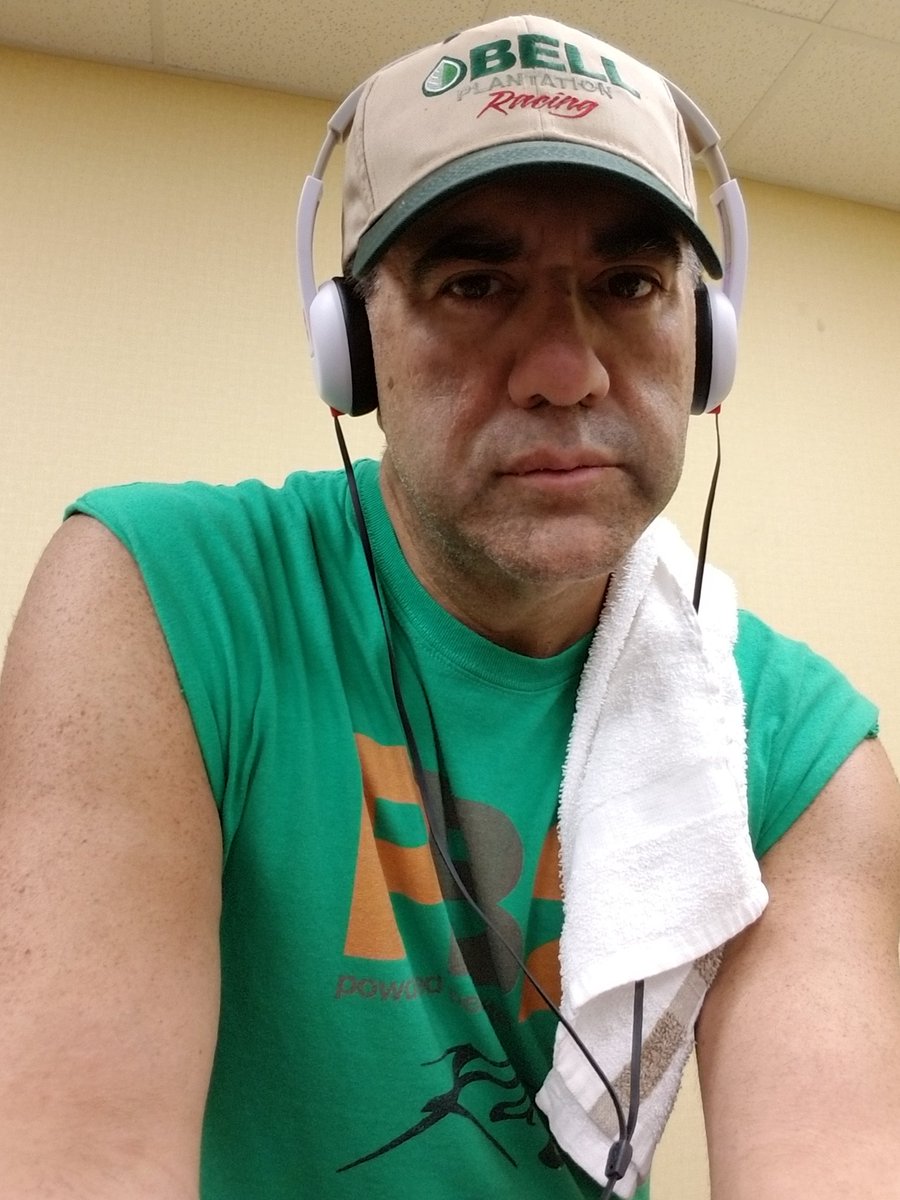msenicaracing's tweet photo. Morning cardio complete! Now onto @FastestHalfMile to compete in the @ARCA_Racing race!! #BellPlantation #PB2 #HowDoYouPB2 #gainz #fitdriver https://t.co/9iHt8X3v2V