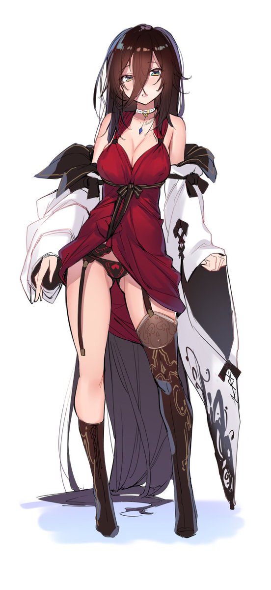 元々は何年前描いたの娘、最近塗り替えた、
多分バカで天然ボケで、服を着るのはあまりできないなお姉ちゃんです、
名前はまだ決めてないです。 