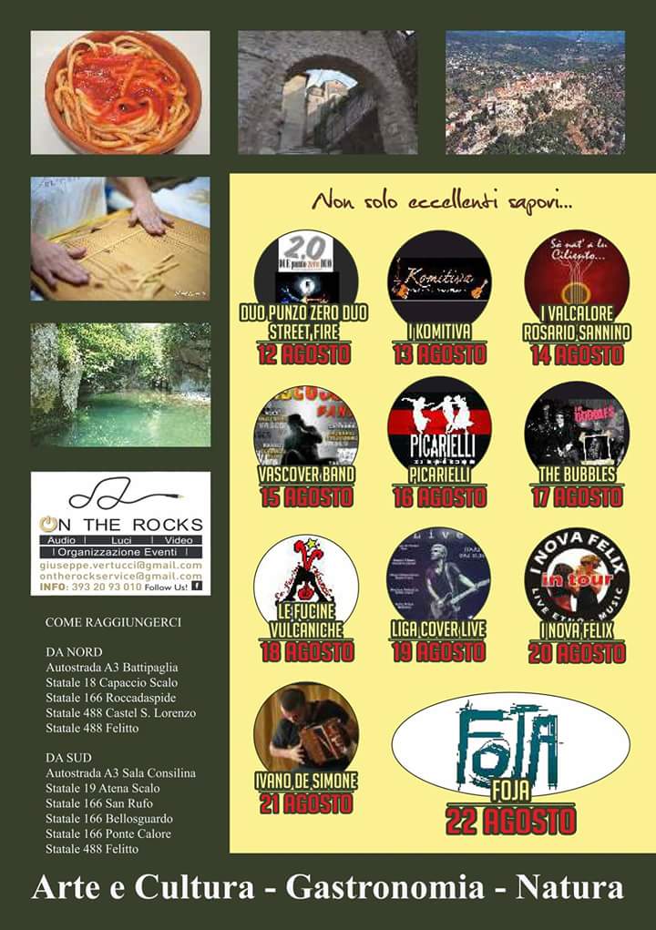 ProLocoFelitto's tweet image. Non solo eccellenti #sapori...ecco cosa abbiamo preparato per voi dal 12 al 22 #agosto alla Sagra del #Fusillo #Felittese #sff17