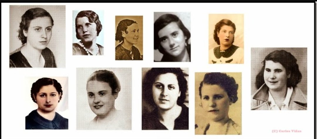 <a href="/angelsmcastells/">angelsmcastells 💜🎗✊️</a> <a href="/AlbanoDante76/">Albano-Dante Fachín</a> <a href="/RuthEmeEme/">Ruth Moreta Martín</a> <a href="/noe_bail/">Noe Bail</a> <a href="/Laura_Haba/">Laura Haba</a> <a href="/PFeminismesCat/">Podem Feminismes Cat</a> <a href="/Marta_Sibina/">Marta Sibina Camps</a> <a href="/giner_joan/">Joan Giner</a> <a href="/Sandra__Ramos/">Sandra Ramos</a> <a href="/sr_cinefilo/">Sr Cinefilo</a> La pel·lícula "Las 13 rosas" va servir per donar a conèixer la seva història, però aquí hi ha algunes imatges reals de les víctimes