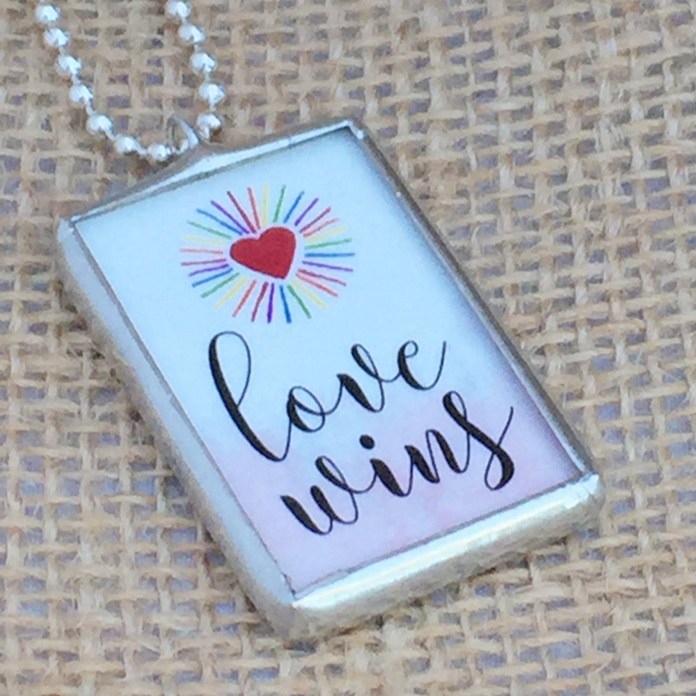 MySweetSept's tweet photo. Silver Charm Necklace - Love Wins - Charm Necklace - Love is Love https://t.co/nilp5AXH7A #Etsy #Necklace https://t.co/Y427kSYzvK