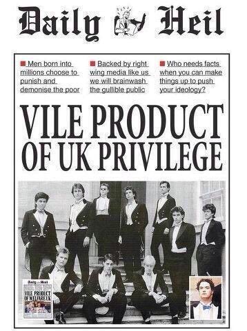 So, the Tories are copying Jeremy Corby by launching #ToryGlastonbury

A gathering for Bullingdon Boys, Jim Davidson and the elite