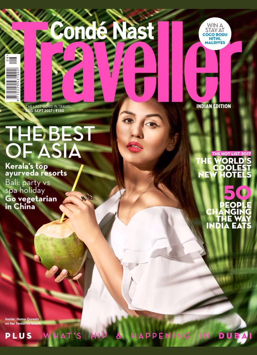 humasqureshi's tweet photo. This one is special!! Thanks so much  @CNTraveler @CNTIndia ❤❤ https://t.co/0uf66wsvuk