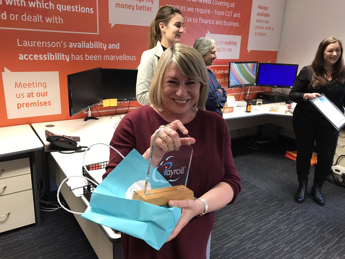 bradharps's tweet photo. Well done team @laurensonca - for achieving Gold status with iPayroll! #awesomeapp #xeroaddon #payrollsolution https://t.co/TKG92nB6Fi