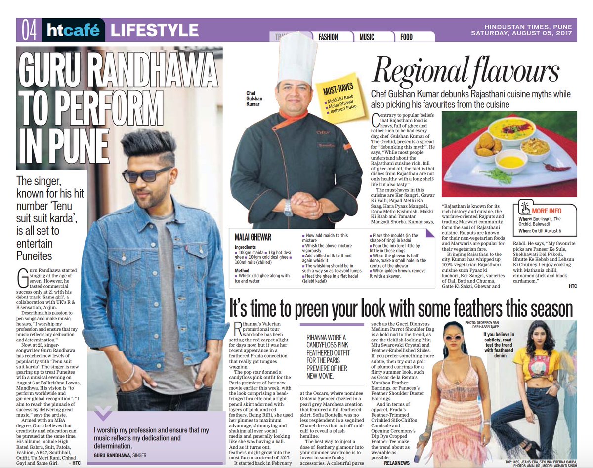ShubhEventz_'s tweet photo. Big ups to @htTweets for featuring @GuruOfficial's live performance editorial in #Pune this Sunday. Tix: https://t.co/mFQYkb6njm #LetsGoDesi https://t.co/O8AJjscSG3
