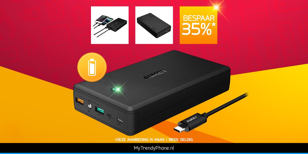 MyTrendyPhoneNL's tweet photo. Bekijk deze geweldige powerbank, zorg dat je telefoonbatterij altijd vol is en bespaar 35% op je aankoop.
https://t.co/bQ0sQ6T2m3 https://t.co/jtjiLuYQKB