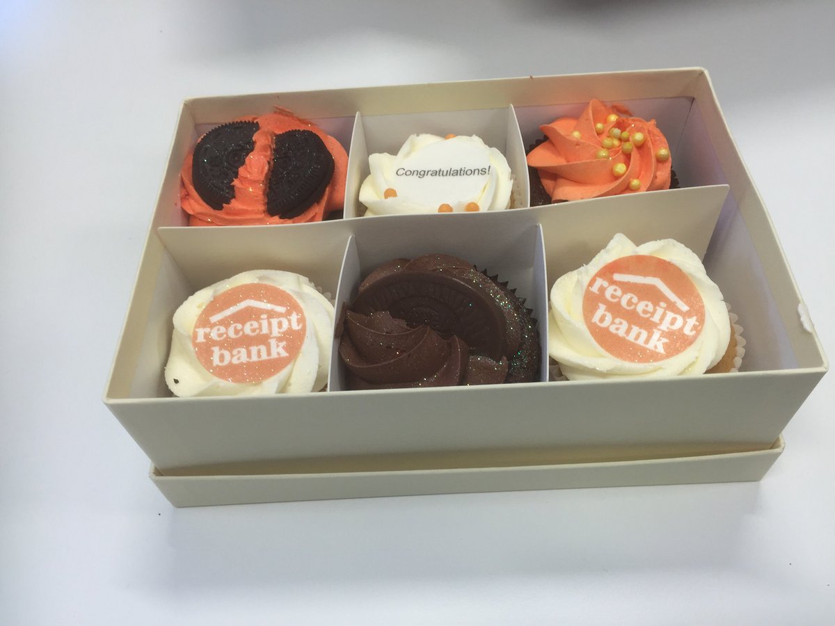 QuantifyRND's tweet photo. Thanks for the cakes @ReceiptBank - they went down a treat with the team! V kind of you to congratulate our awards nomination https://t.co/c95l0agMA5