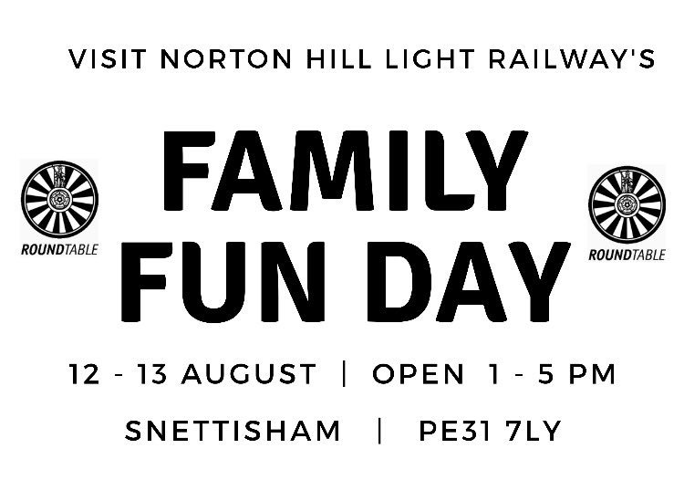 One week until Norton Hill Light Railway's Family Fun Day! #NortonHill2017
Look out for our signs this week, and follow them next weekend!
