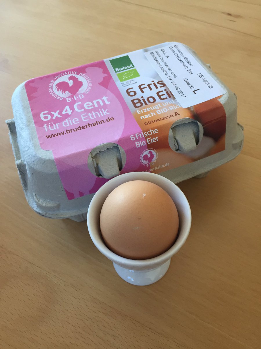 WtellW's tweet photo. Die richtigen Eier schmecken auch weiter zum Frühstück!!!! https://t.co/71eKoys9OQ