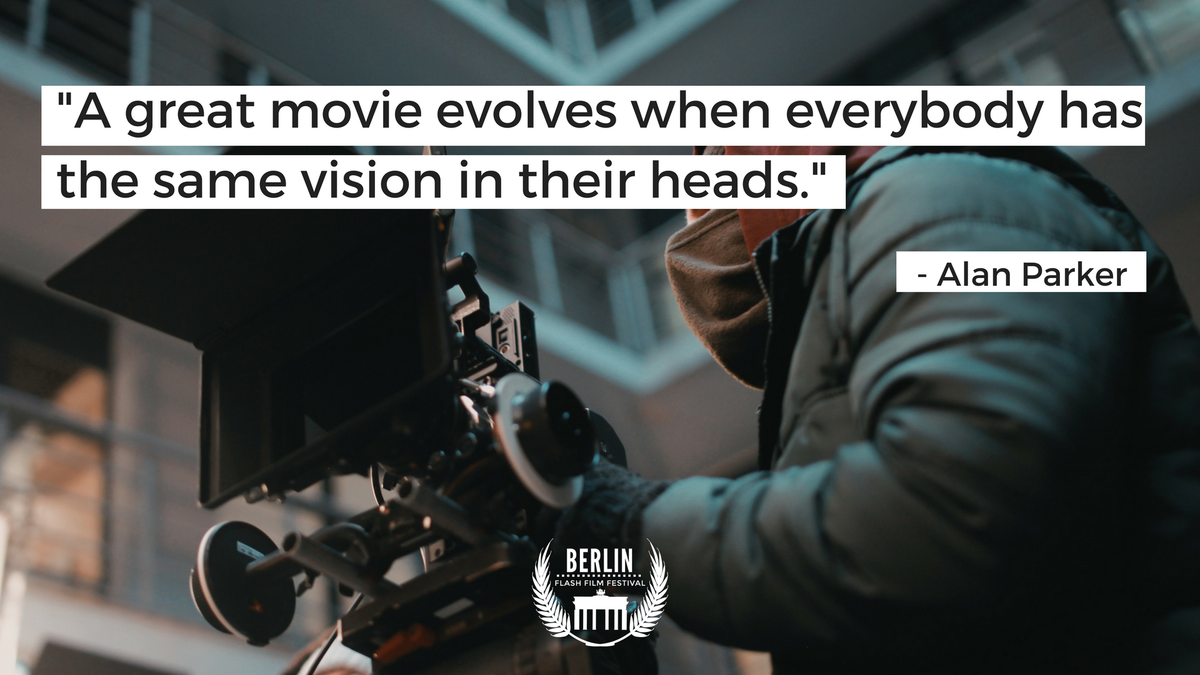 theberlinfff's tweet photo. "Well said Alan Parker. 
Go to https://t.co/76MN0tvhOX to submit your latest masterpiece." https://t.co/7rIiWL9qv4