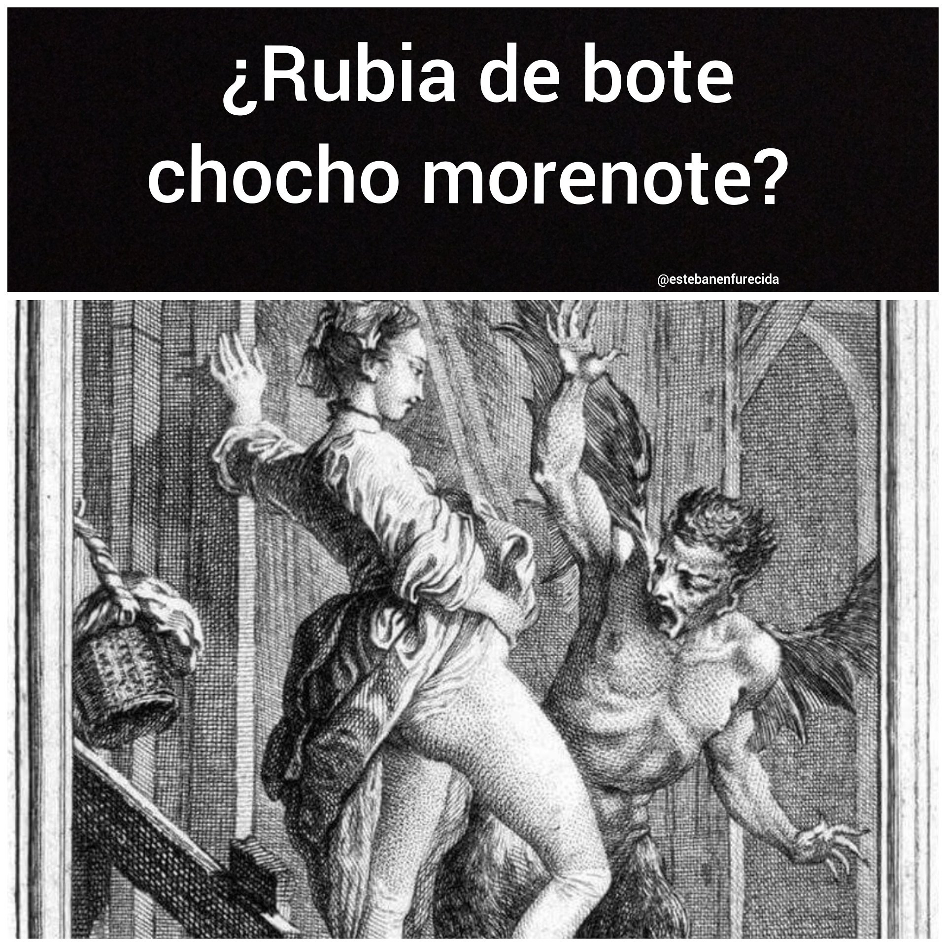 Esteban Enfurecida on X: #FelizSabado ¿Rubia de bote chocho morenote? ¿Y  las pelirrojas? #Finde #Chochete t.coOMBTazZW20  X