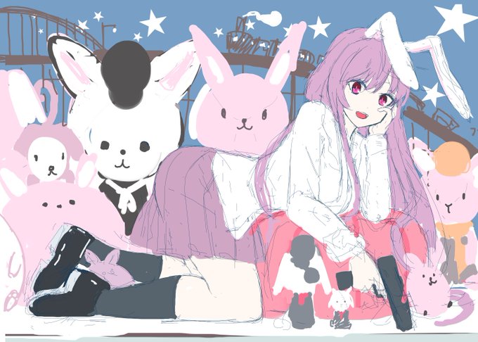 清書するのが面倒で放置してたラフ画を放出 1枚目 