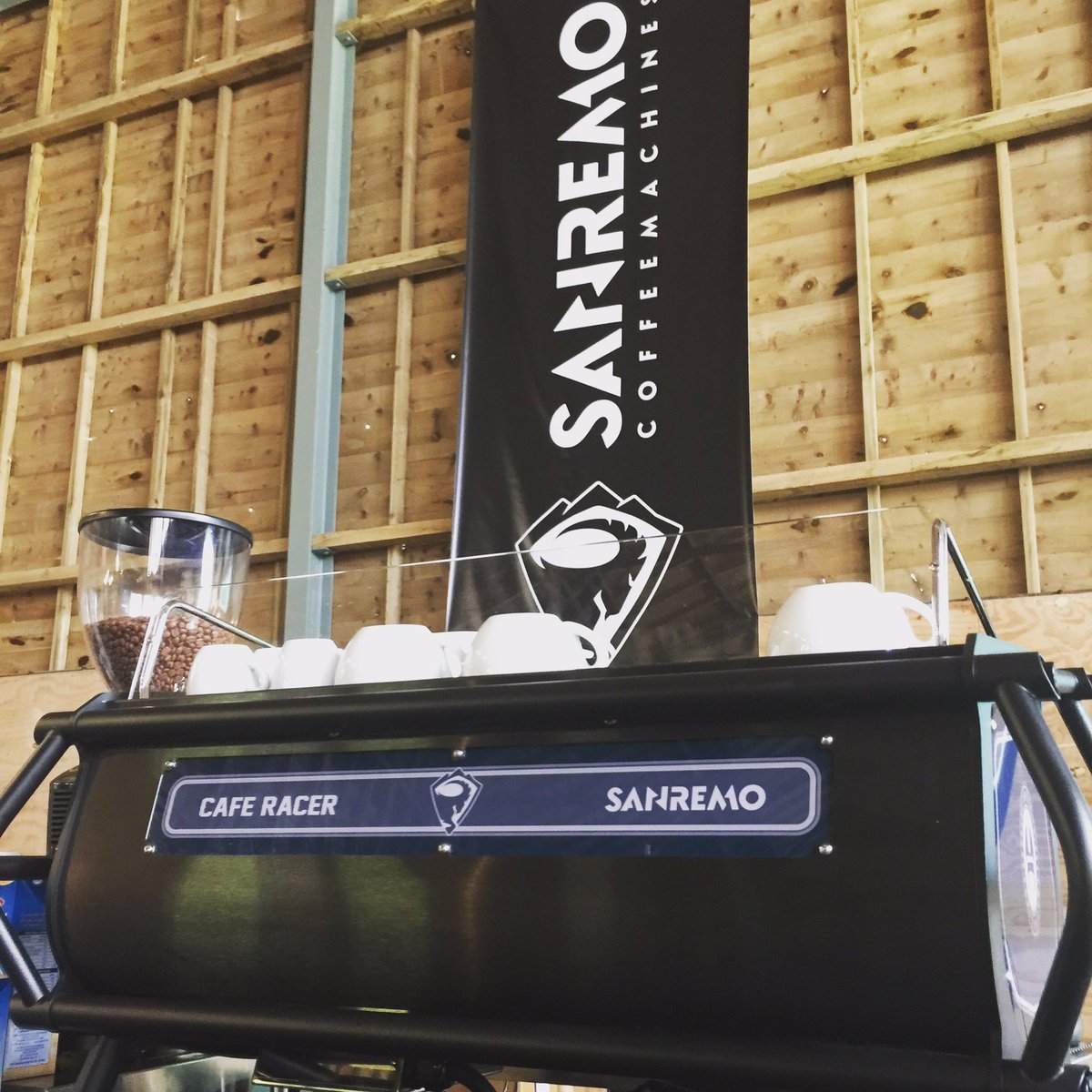 Who wants to give the Cafe Racer a try at <a href="/SWCoffeeFest/">SW Coffee Festival</a> today? #SWCoffeeFest #LatteArtThrowdown