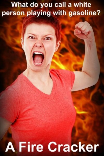 nickthehit88's tweet photo. #RacistJoke #whitepeople #FireCracker #Cracker https://t.co/OSQoWExRln