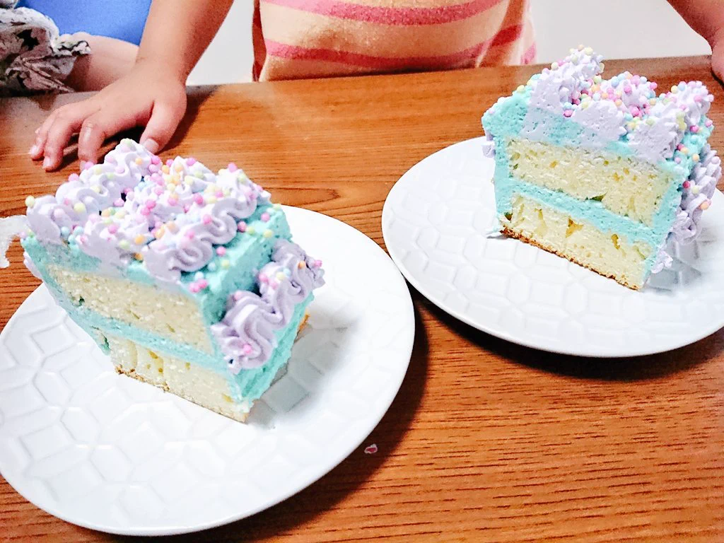 童話にでてきそうw卵アレルギーの子どもへおくるお母さんの手づくりケーキ！