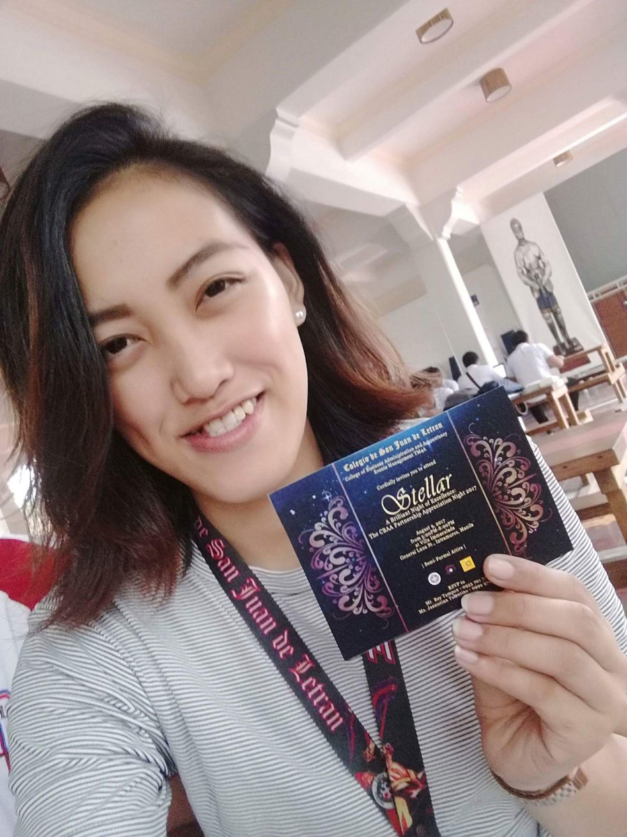 RegielynMLC's tweet photo. An Invitation from 4th Year Tourism Students. Goodluck to all the Organizers💕 seeyou on August 9 RSO's and CBAA Professors 😊 #STELLAR2017 https://t.co/NmglsLNqcN