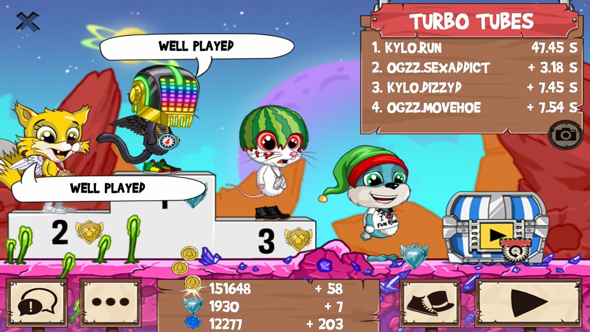 Tbonez2125's tweet image. GG #funrun2 #SexAddict #dizzyd #MoVeH0e