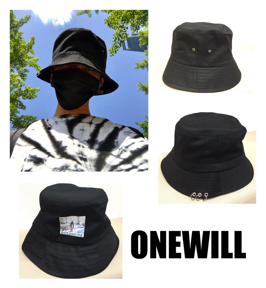 Onewill 韓国で大人気のディープバケットハット 韓国のオシャレメンズは ほぼカブってる 2980yen Tax 写真は着用画像イメージです Osu 名古屋 Nagoya 韓国ファッション コーデ プチプラ Korea バケットハット 中区大須３０１ビル２階 Onewill