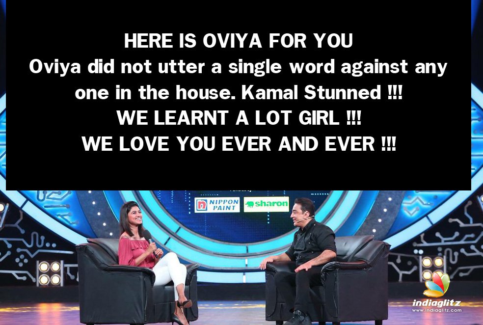igtamil's tweet photo. She taught us a lot :) let us be her fan by following it :) #Oviya #OviyaArmy #BigBossTamil https://t.co/0LadJTZe85