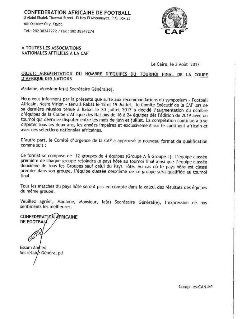dmsportma's tweet photo. Officiel: les décisions de la CAF concernant le #CAFSymposium ⬇️
( Via @Mansour_Loum ) https://t.co/eJqurrspXK
