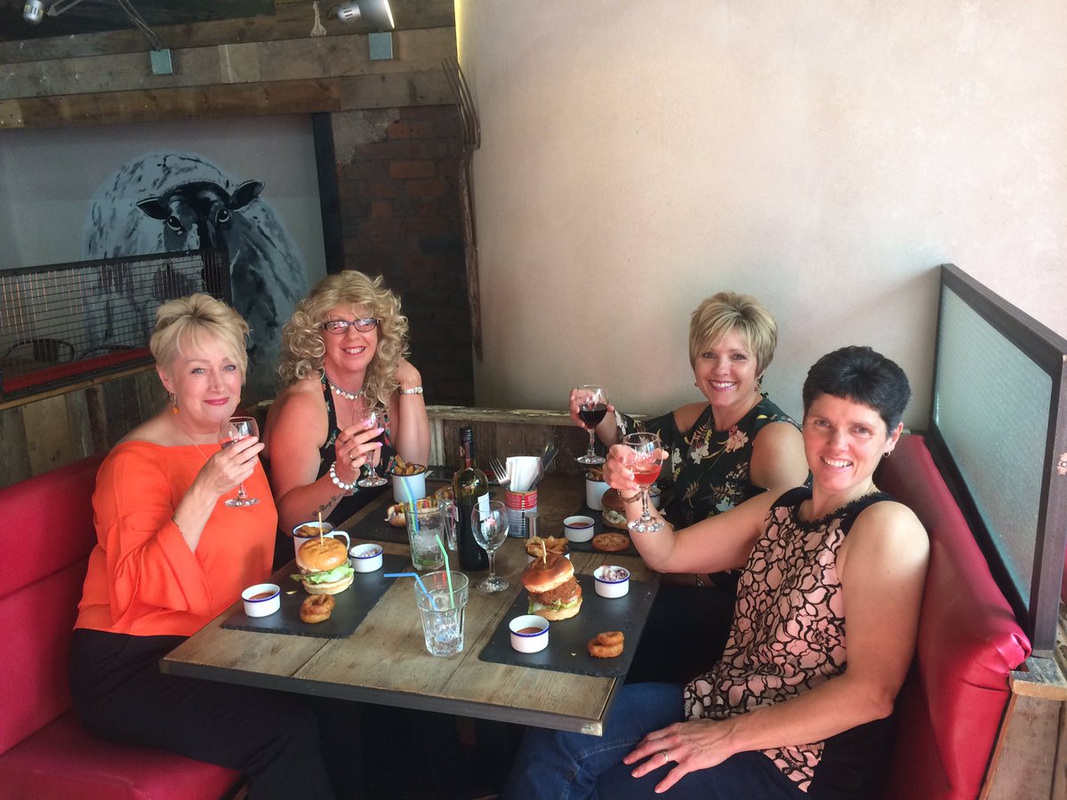 WoodfiredMT's tweet photo. Lovely Merthyr girls having a great time in the sunshine last night! Thank you for coming ladies! #welovemerthyr https://t.co/M8ws81rVEk