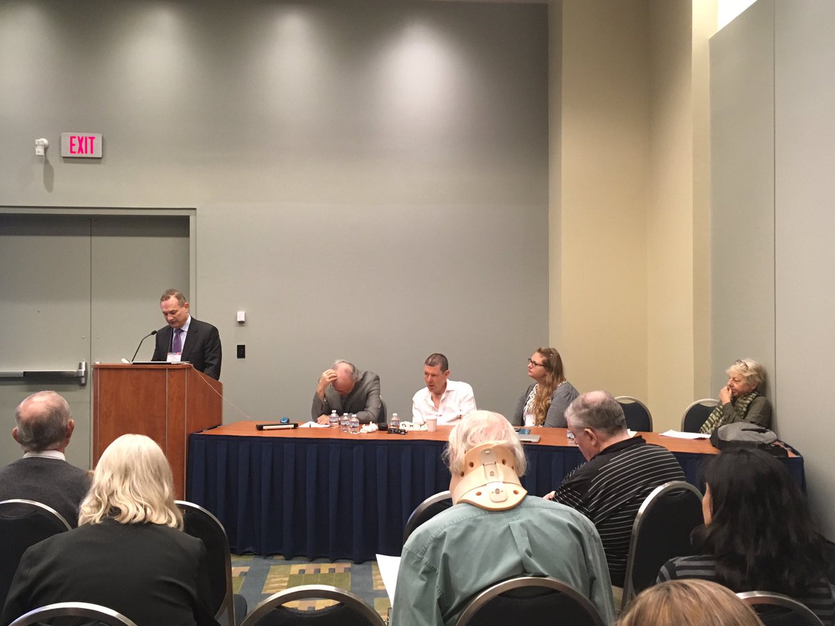 Div26HOP's tweet photo. Howard Kurtzman from @apascience contributing to our ongoing panel on #APA125 this morning #Div26 with Bureau Scientific Affairs #APA2017 https://t.co/auaMk6C6fb