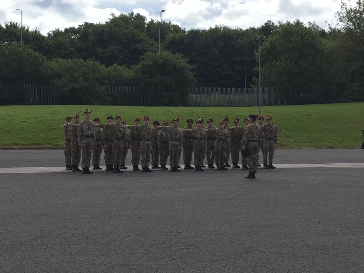 Y Coy about to start their Drill Competition <a href="/NACF_WALL/">NACF_WALL</a> @nacfpro