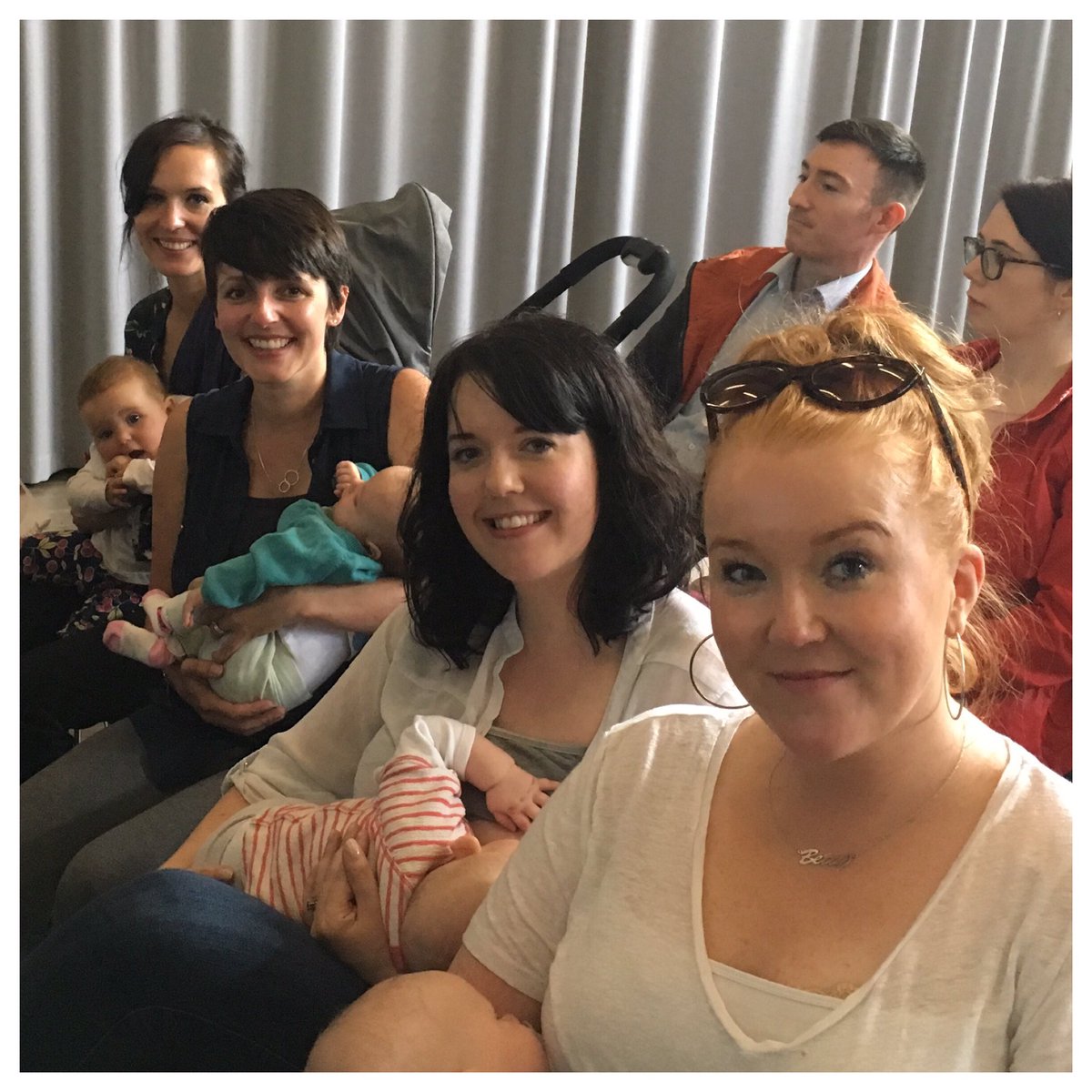 ProfVicSimms's tweet photo. Absolutely lovely to meet up with lots of ex @QUBPsych mums and babies at #brestival https://t.co/1ZUHUznxLj