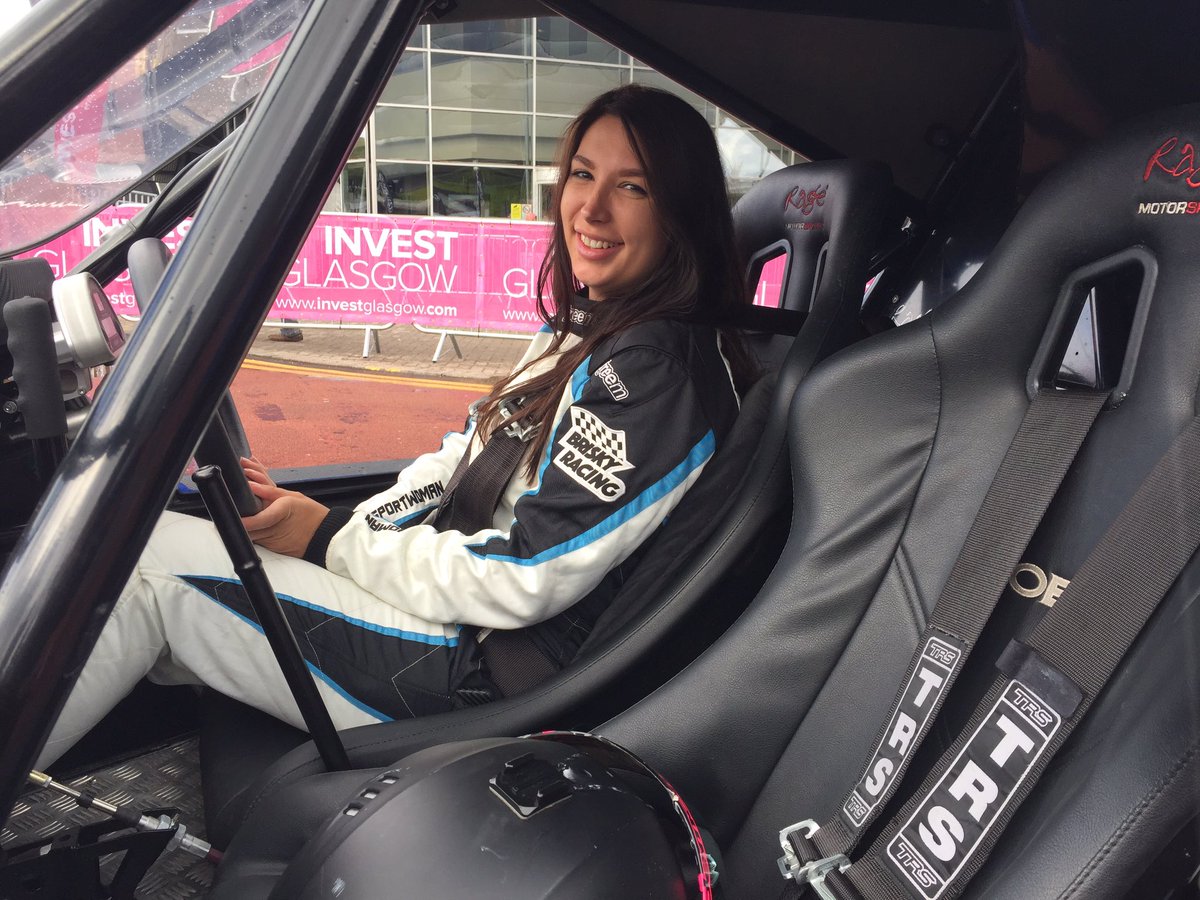 rage_motorsport's tweet photo. Natalie Brookes,the new face of Rage Motorsport doing her thing at #ignitionglasgow #ragebuggy https://t.co/eZ6JHiNT9y