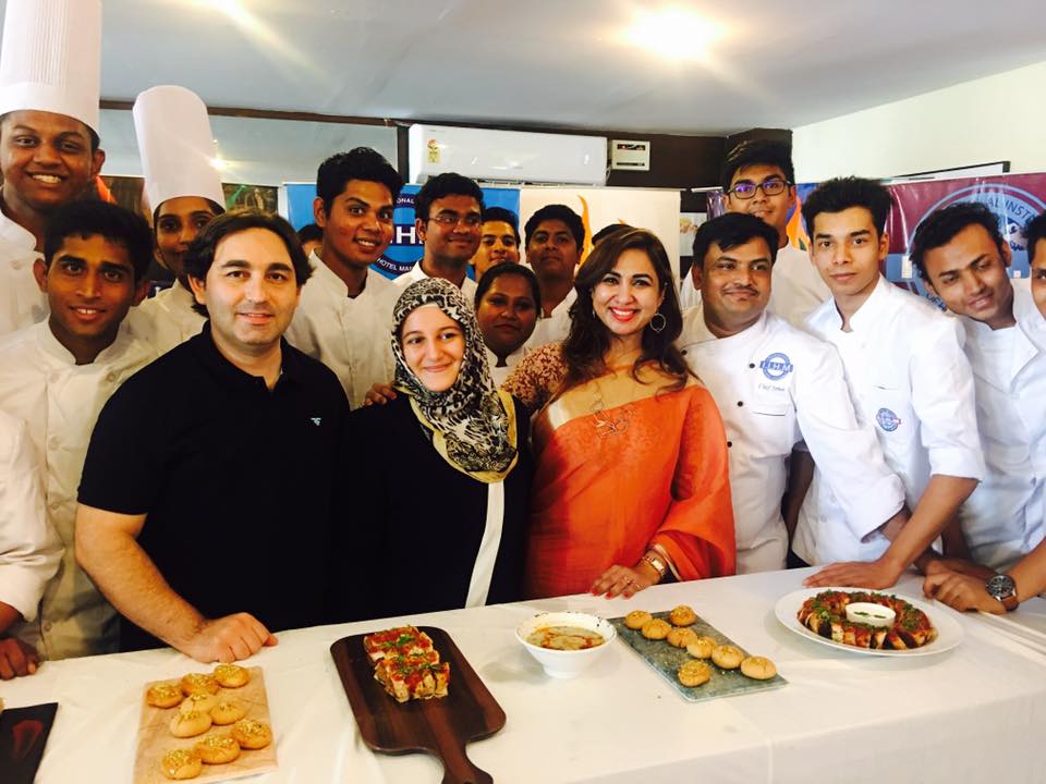 directorblore's tweet photo. ThankU Osman Kayaoglu & Sevim Kayaoglu frm #Turkey at @IIHMHOTELSCHOOL #Hyderabad for culinary workshop for our students #IIHMGlobalConnect https://t.co/fl5qKOLeew