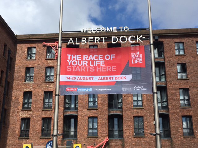 ClipperRace's tweet photo. The #RaceofYourLife starts here in Albert Dock, Liverpool! #ClipperRace https://t.co/OiqhuajWLC
