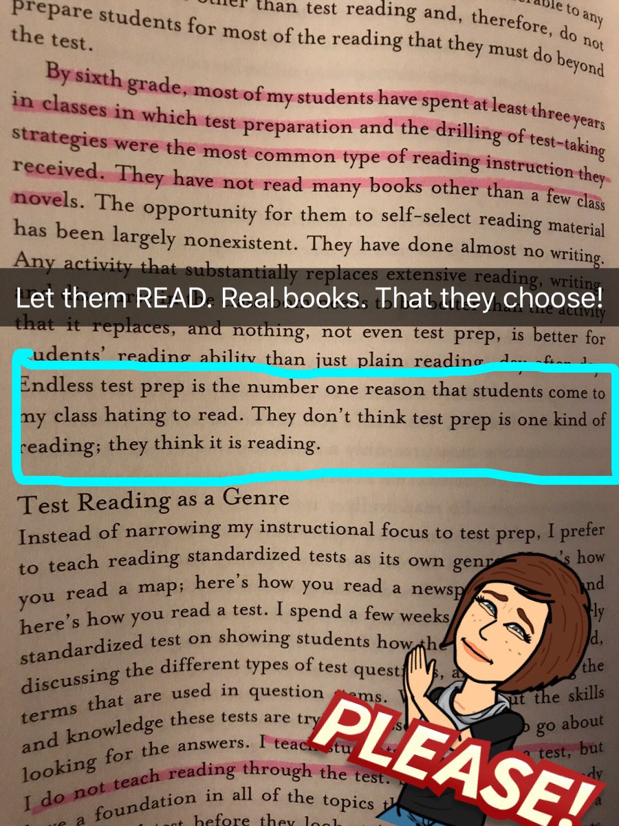 ewolfhope's tweet photo. If you want to grow readers then read The Book Whisperer by @donalynbooks ⭐️⭐️⭐️⭐️📚 https://t.co/kx7IBHwzyQ