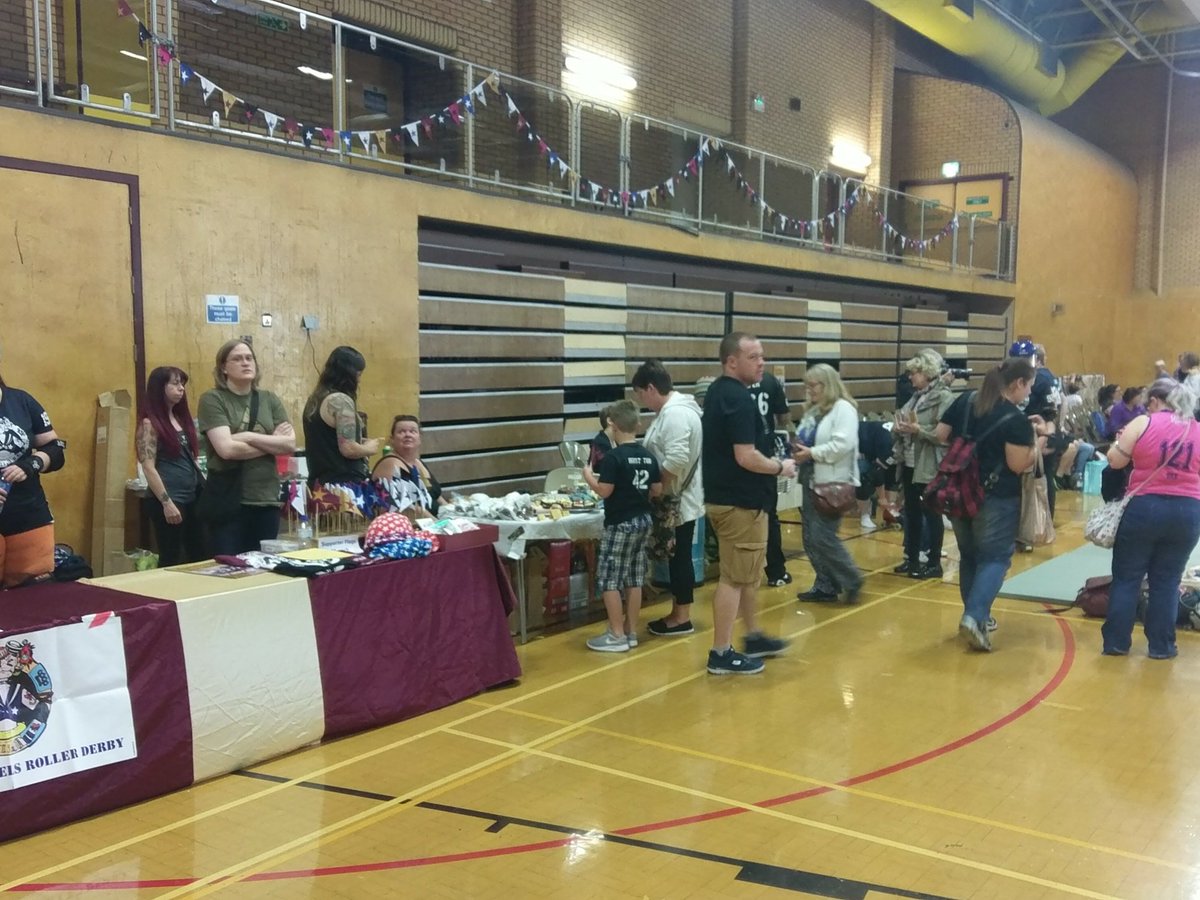 Cakes and flags selling fast!!!!! The energy is high.  It can only be CHAMPS.  #wearencvr #champs