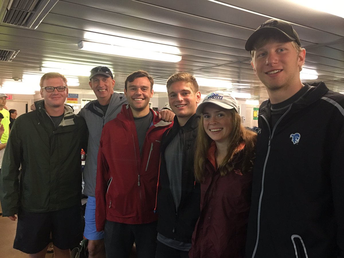 Jeff Sargent and the Water Rats! Back again to <a href="/StVincentsSWIM/">St. Vincent's SWIM</a> Across the Sound <a href="/StVincentsMC/">St. Vincent's Medical Center</a> good luck!