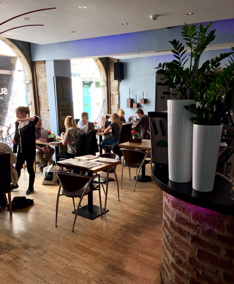 The_SunCafe's tweet photo. Lovely Saturday sunshine ☀️ open till 3pm today for brunch/lunch. #sunshine #Lancaster https://t.co/yTwxnSSzCu