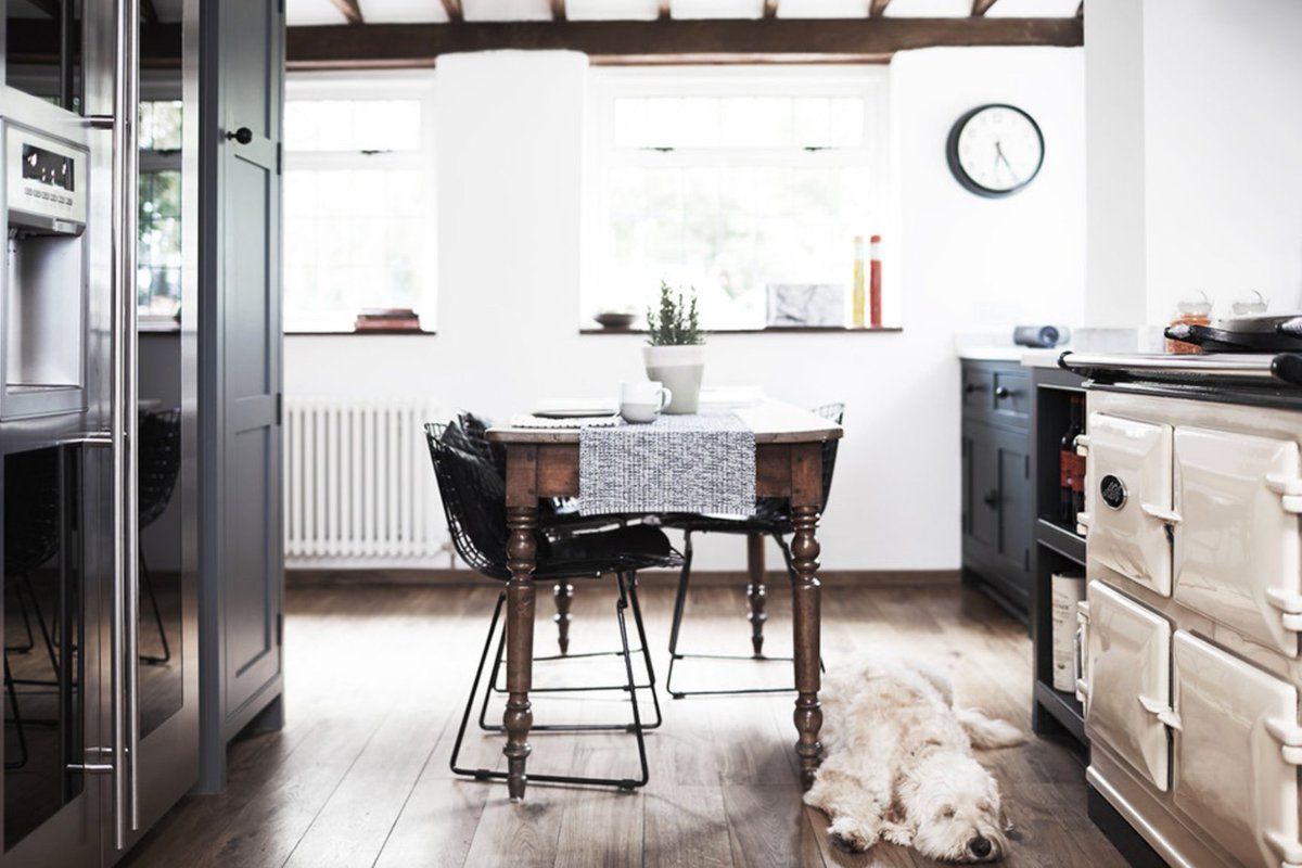 What are your thoughts on this modern rustic style in a country cottage kitchen? po.st/fU3ZXw