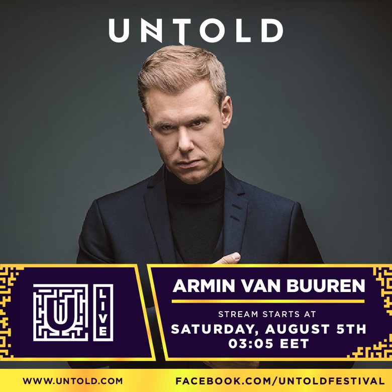 arminvanbuuren's tweet photo. Excited for @UntoldFestival! If you can't be there, join me on the live stream! https://t.co/VKQQ6fnlrS