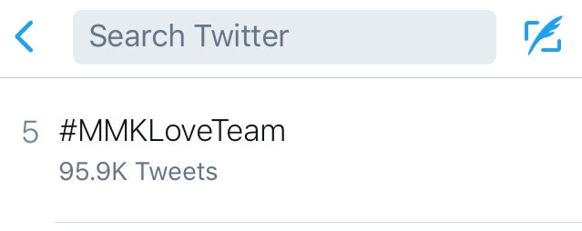 Mariestellersss's tweet photo. Nasa trendlist na ulit! Tweet lang!! #MMKLoveTeam https://t.co/wIwtXwUgwF
