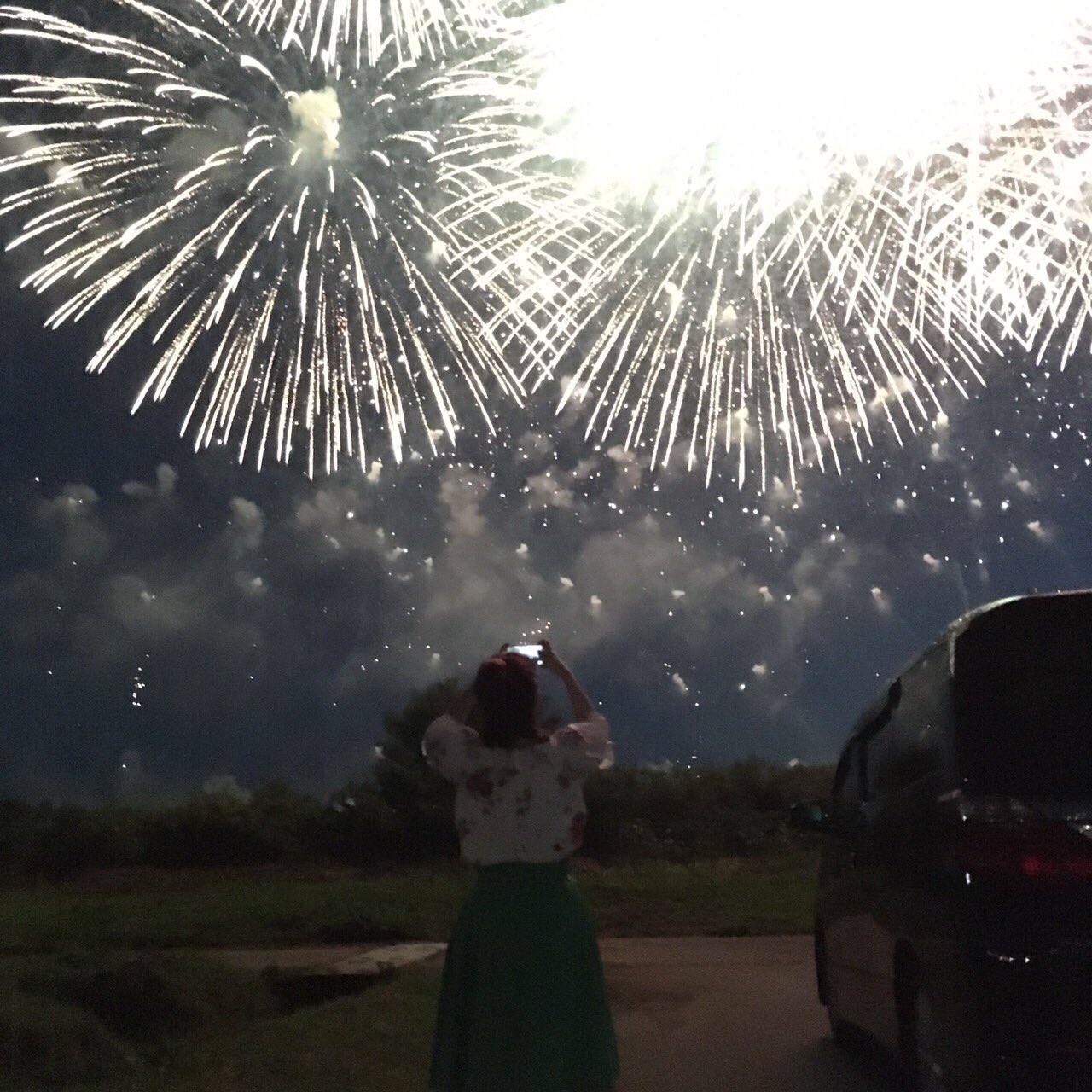 朝倉さやオフィシャル 朝倉さや 今日は 酒田花火ショー17 で歌わせていただきました 花火と歌のコラボです T Co 8pxurta8zv Twitter