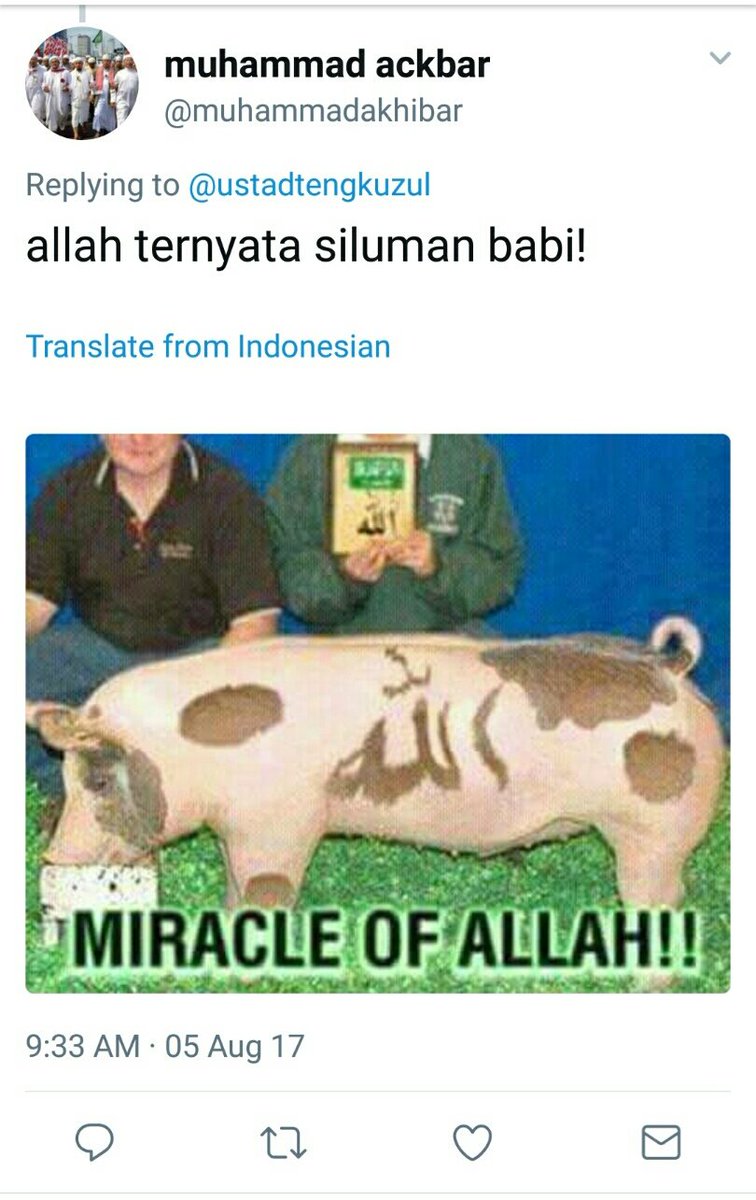 frans_surya's tweet photo. @muhammadakhibar sy hanya ingatkan, penodaan agama itu langgar Perpu No. 2 thn 2017. Hukuman maksimalnya seumur hidup | @CCICPolri https://t.co/M84NV5EfDF