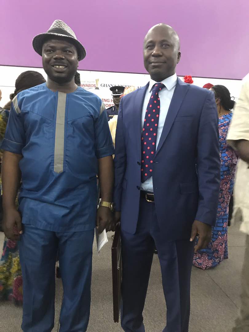 mosesot's tweet image. Awardee, Ghana-Nigeria Achievers Award @British Council Accra, Ghana, D2 Min Health Hon TGN Ayeley Mensah, Prof S.Azaiki. Congratulations!