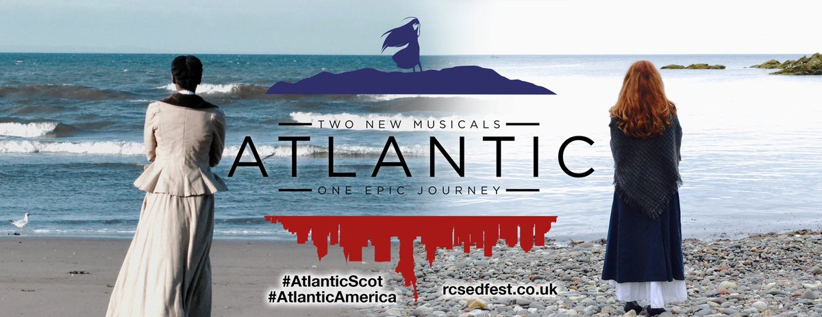 RCS_MT's tweet photo. It's all about the wistful look out to sea. #AtlanticScot #AtlanticAmerica #RCSedfest #edfringe2017 https://t.co/prA2xdUr3S https://t.co/3zKxmz1as6