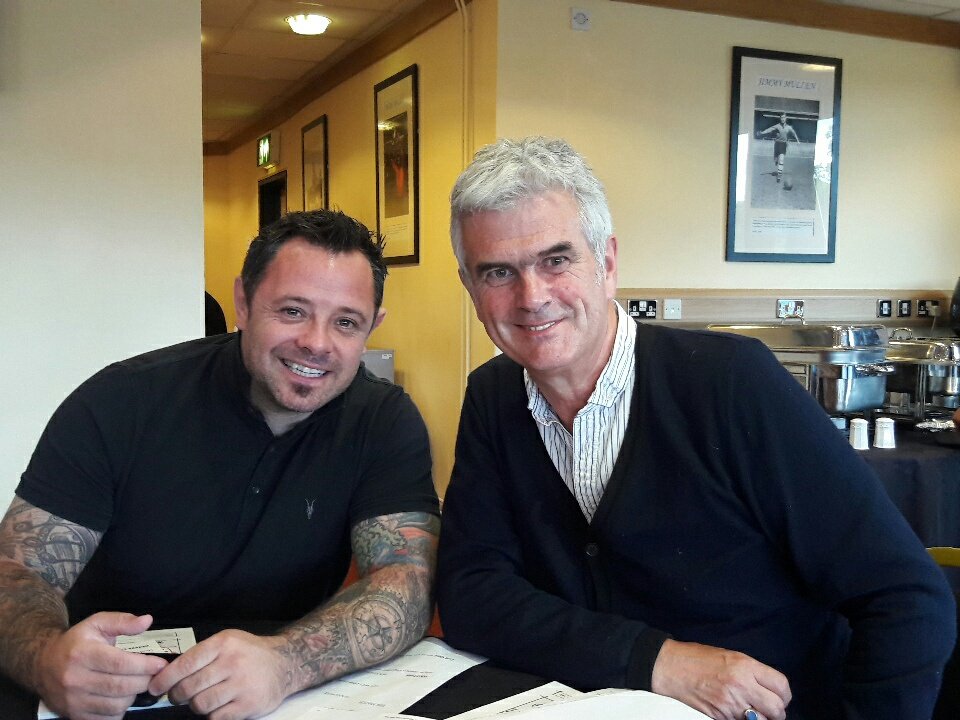 Delighted to be working with <a href="/AndyReidXI/">Andy Reid</a> at <a href="/Wolves/">Wolves</a> v <a href="/Boro/">Middlesbrough FC</a>