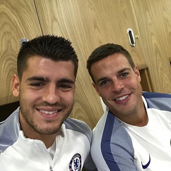 ChelseafcGRP's tweet photo. #CFC | .
#ازبليكويتا &amp; #موراتا 🇪🇸💙
في مقر تدريبات #تشيلسي .
. https://t.co/e8wPgOlfgu https://t.co/8DR336t6ml
