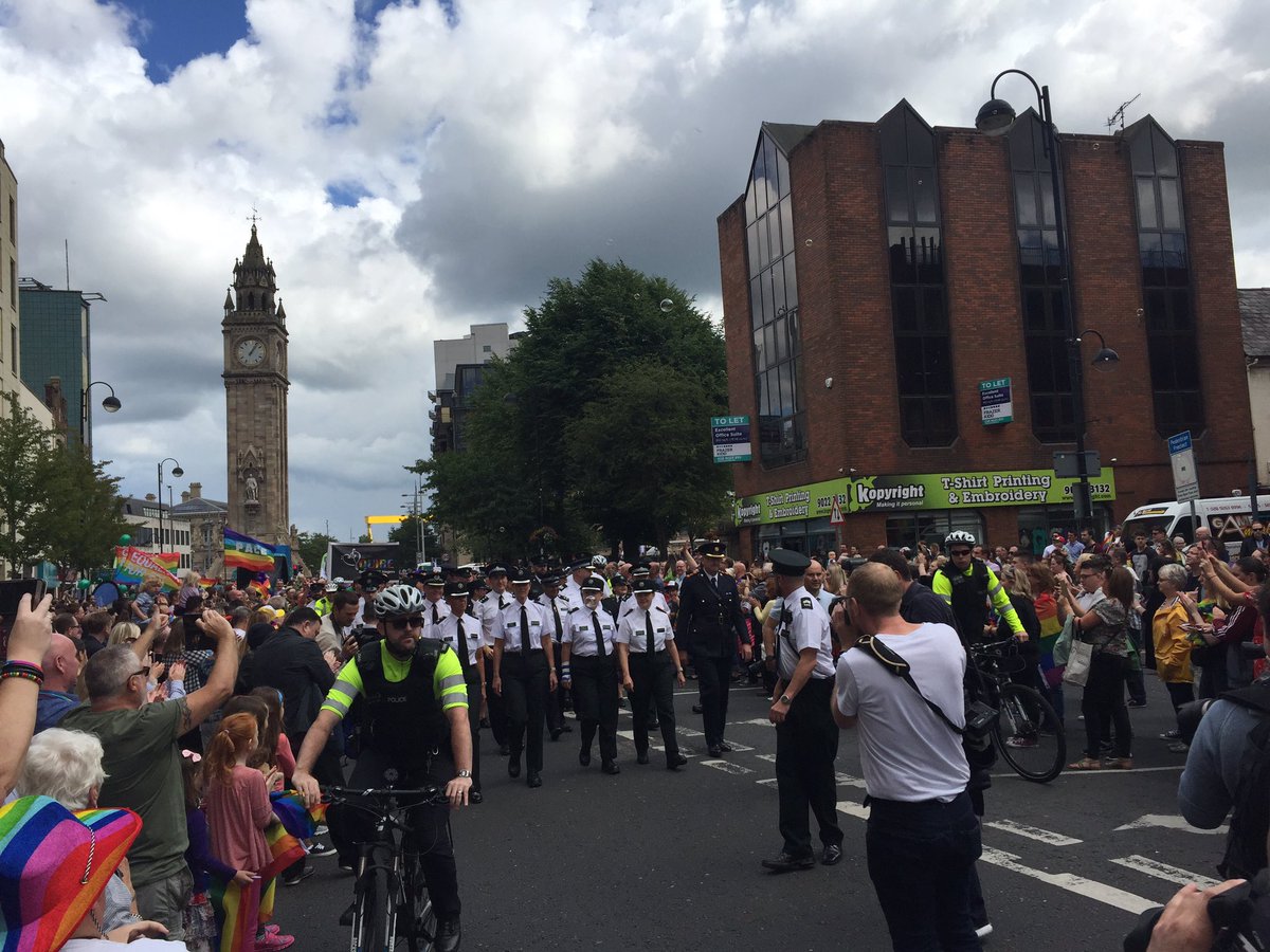 belfastpride's tweet photo. 🚨🚔 #bproud2017 https://t.co/ZbrnqIegjL